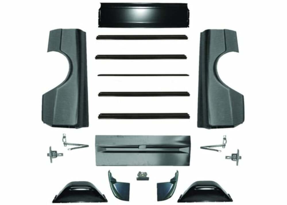 69-72 Blazer Complete Bed-Fleetside-Shortbed-Wood Floor CBK72SWCHEVROLET steel
