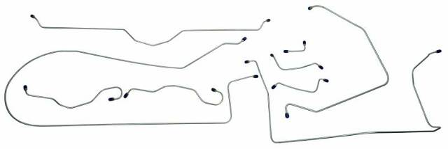 ?Full Brake Line Set fits 1963-1964 Chevy Corvette CBL901 Shafer's Classic Reproductions
