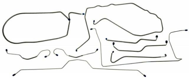 Full Brake Line Set CBL916 Shafer's Classic Reproductions