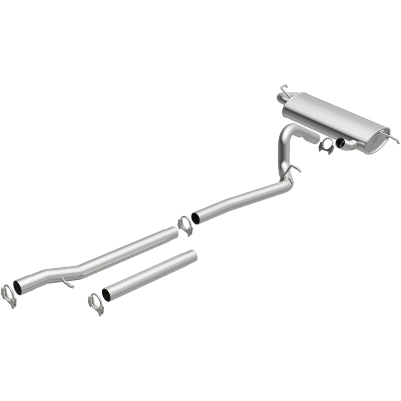 Fits 2007-2011 Jeep Wrangler 3.8L Direct-Fit Replacement Exhaust System 106-0045 aluminized steel