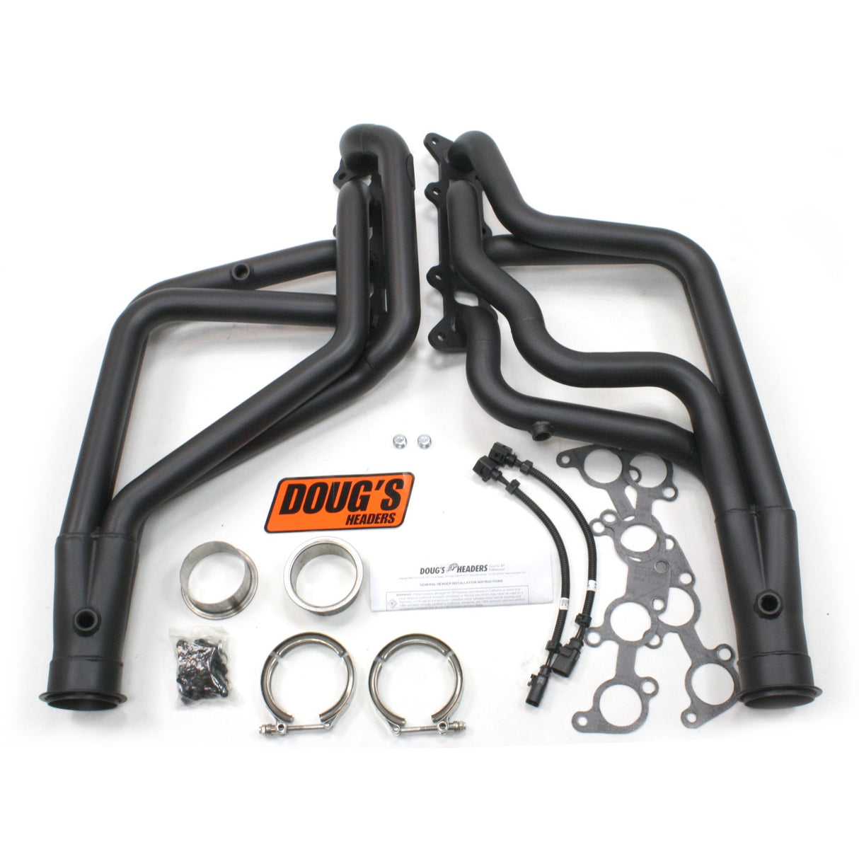 Long Tube Headers for 65-73 Ford 5.0L Coyote Engine Swap 1-3/4in Primary D6652-B