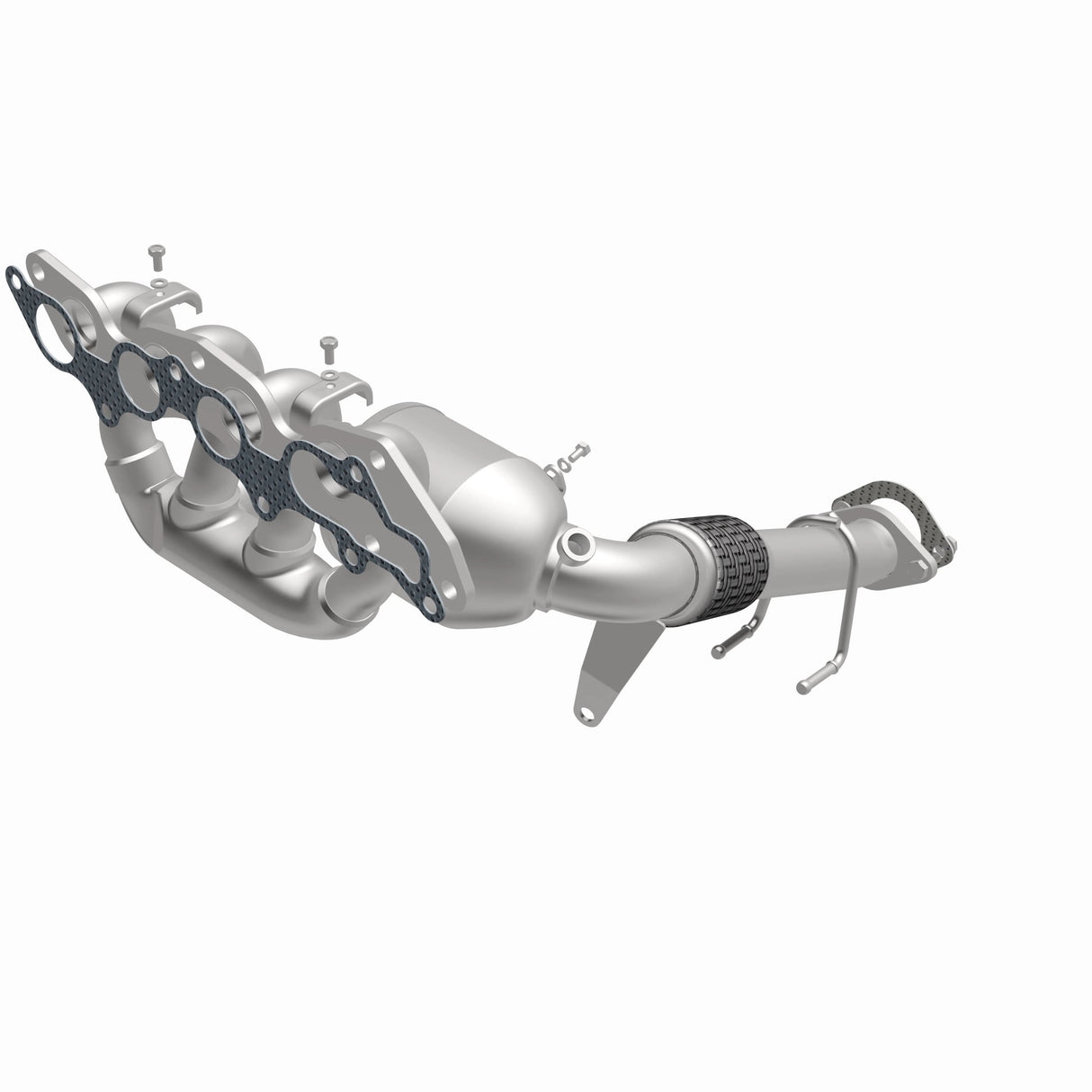 Catalytic Converter with Integrated Exhaust Manifold for 2019-2023 Ford Transit Connect 2.0L OEM Grade Federal / EPA Com