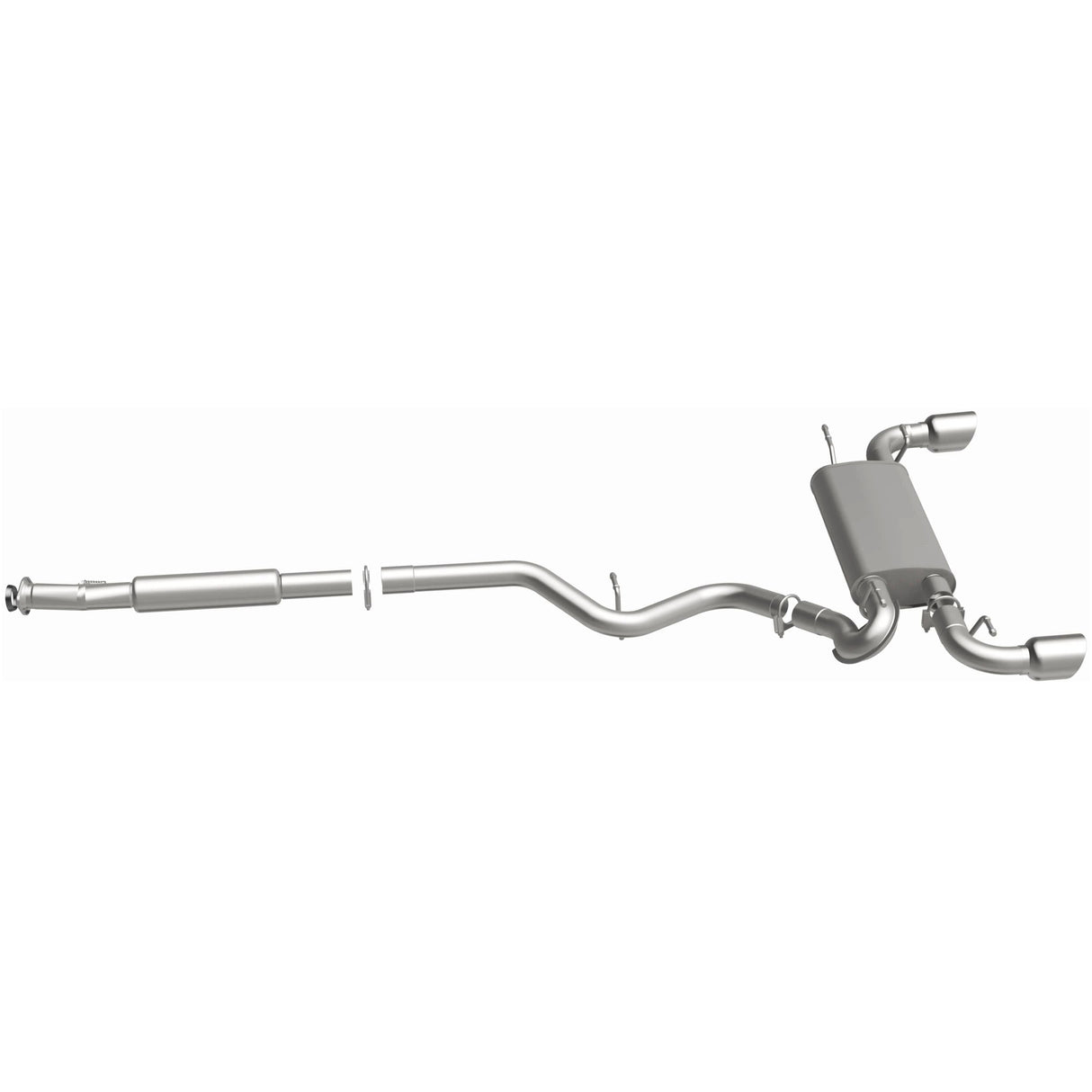 2013-2023 Subaru BRZ Direct-Fit Replacement Exhaust System 106-0884 aluminized steel