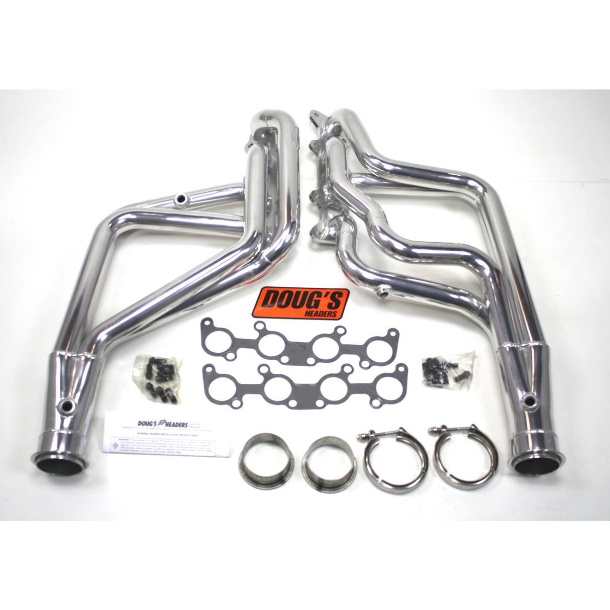 Long Tube Headers for 65-73 Ford 5.0L Coyote Engine Swap 1-3/4in Primary D6652