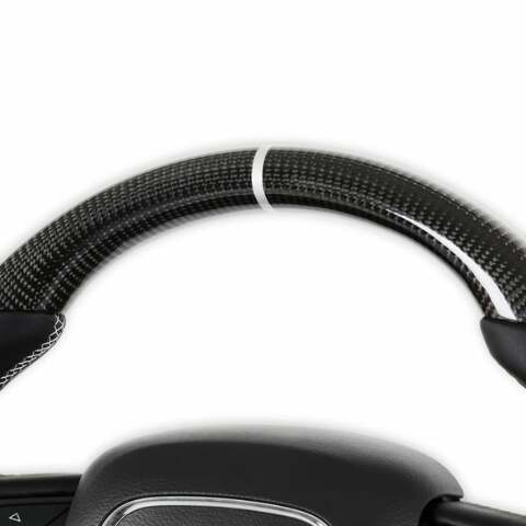 Fits 2015-2022 Dodge Charger; Steering Wheel-Carbon Fiber Heated-CH950-19