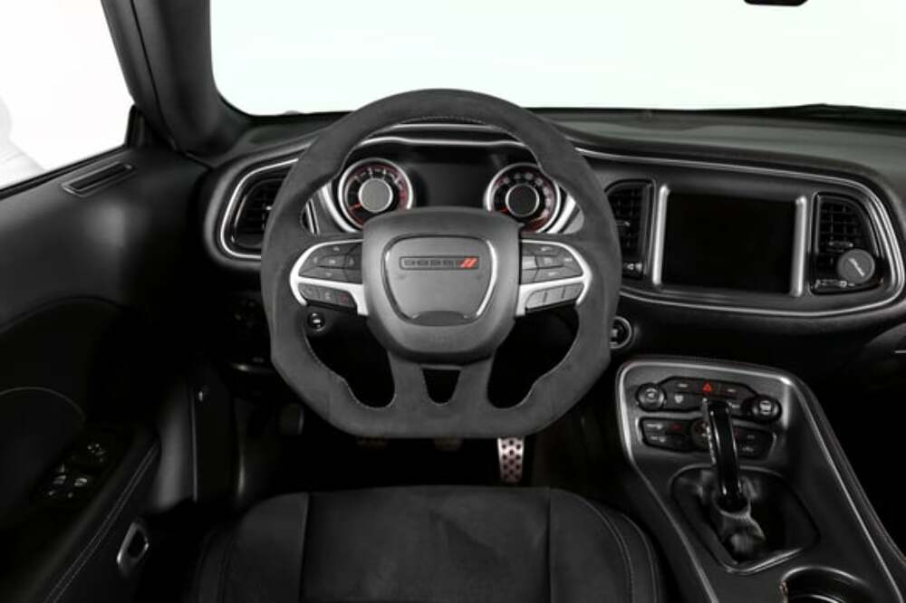 Fits 2015-22 Dodge Challenger/Charger; Steering Wheel-Alcantara Heated-CH950-20