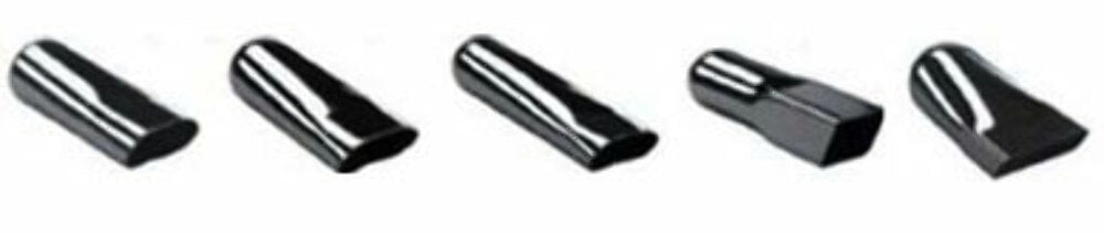 Chrome Tip; Chevelle 7" X 2.50"-Fits 2" Pipe-JWS200 Jones Exhaust 7 inch