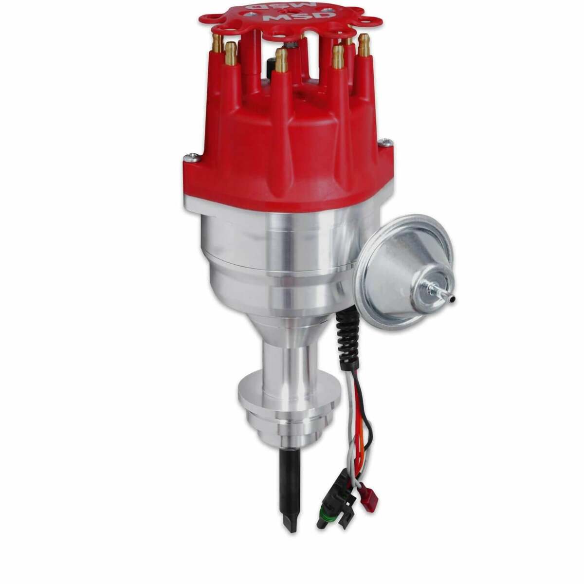 MSD ignition distributor red clear 8386
