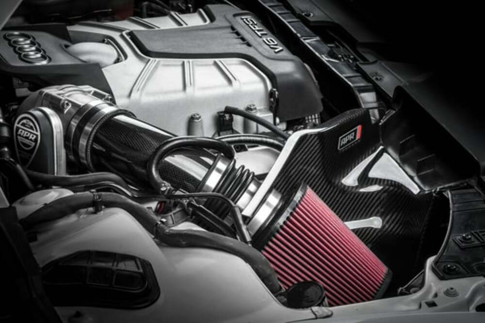 Open Carbon Fiber Intake - B8 6/8 Cyl for Audi carbon fiber aluminum