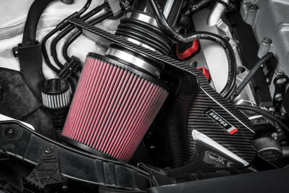 Open Carbon Fiber Intake - B8 6/8 Cyl for Audi carbon fiber aluminum