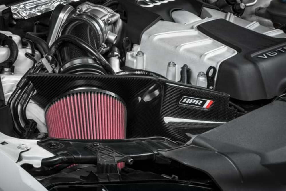 Open Carbon Fiber Intake - B8 6/8 Cyl for Audi carbon fiber aluminum
