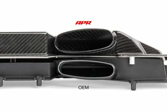 Fits 2021-2025 Audi (C8) RS6 And RS7 Carbon Fiber Intake 4.0T carbon fiber aluminum