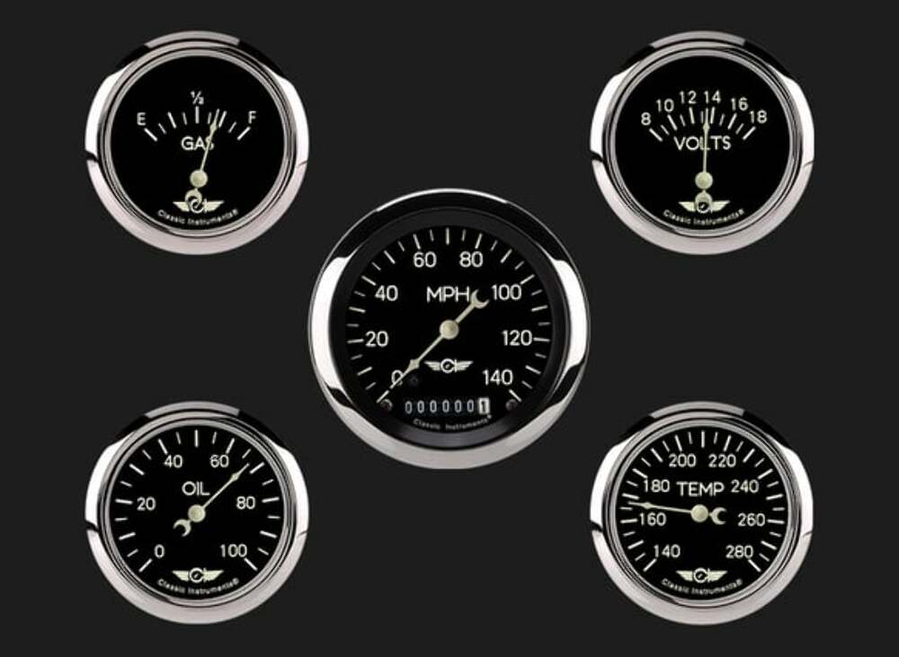 Series Five Gauge Set, 3 3/8" CL900SRC