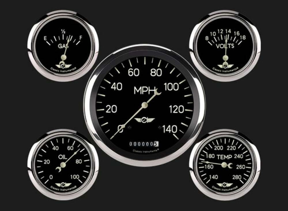 Series Five Gauge Set, 4 5/8" CL954SRC