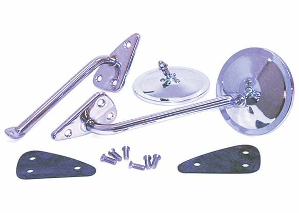 60-66 C10 Panel Complete Mirror Set-Painted/Painted-Round/Smooth COMP300