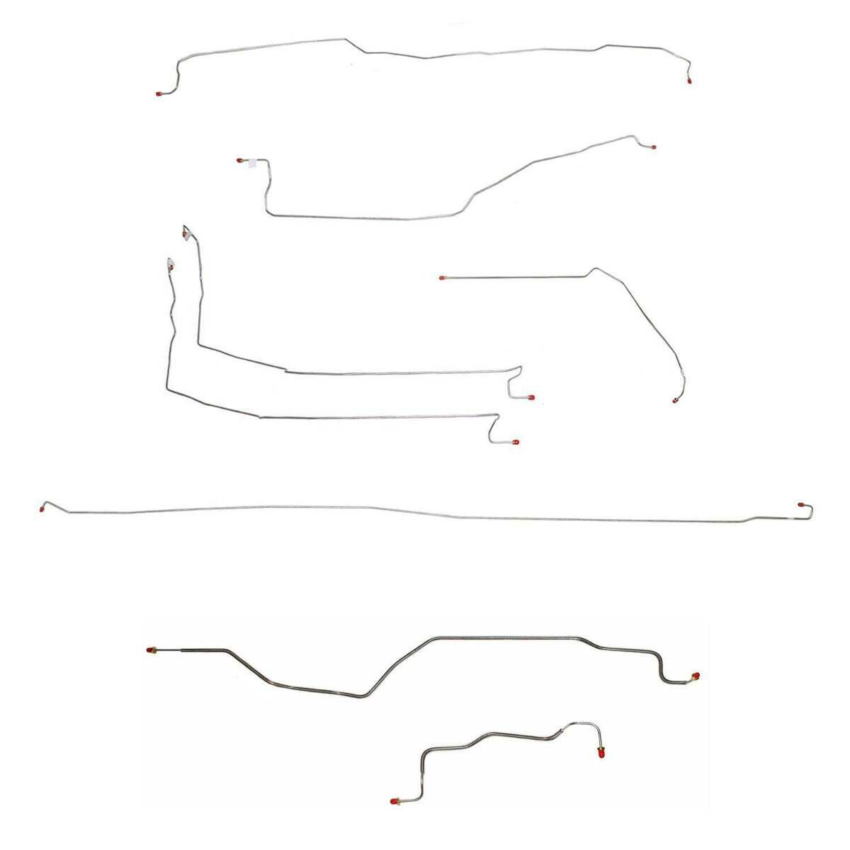 Complete Brake Line Kit for 2013 ABS 4WD short bed steel