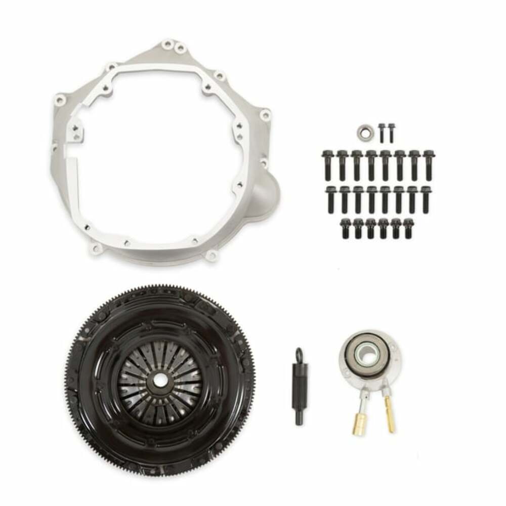 t Complete Transmission Install kit - 6-Bolt LS Engine to T-56 / Magnum 319-510 Holley