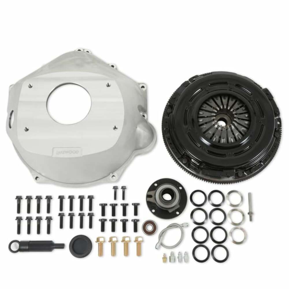 Hooker performance muffler aluminum tko-319-505