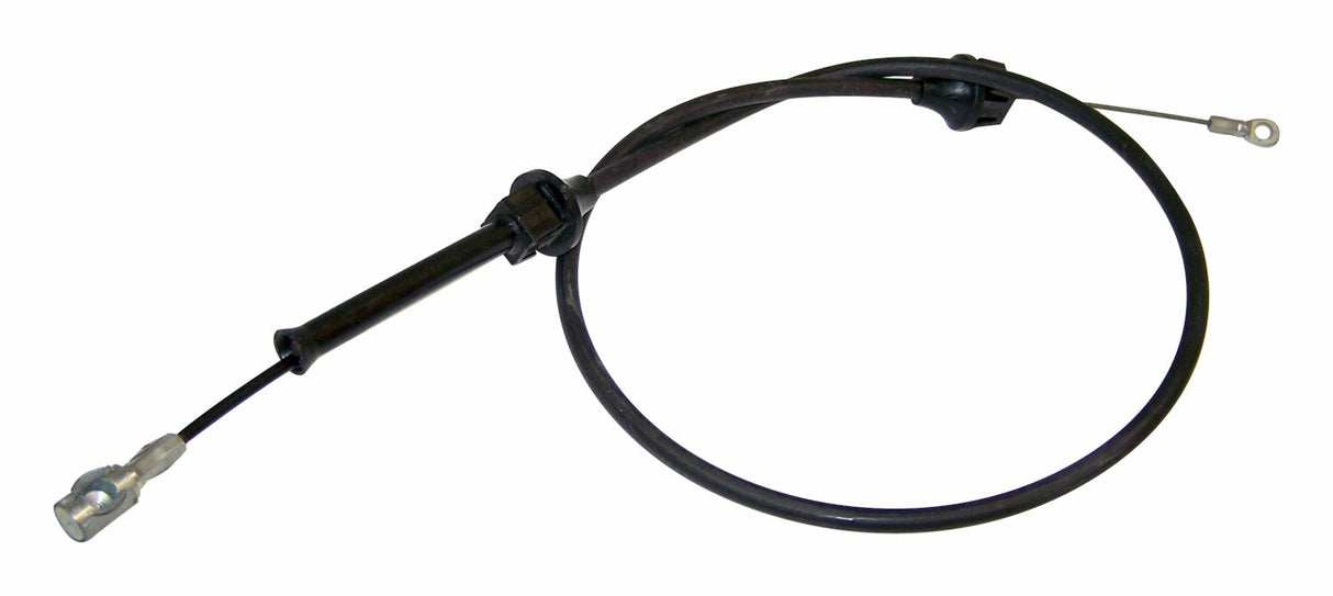 t Crown Automotive - Metal Black Accelerator Cable - J8120143 Crown Automotive