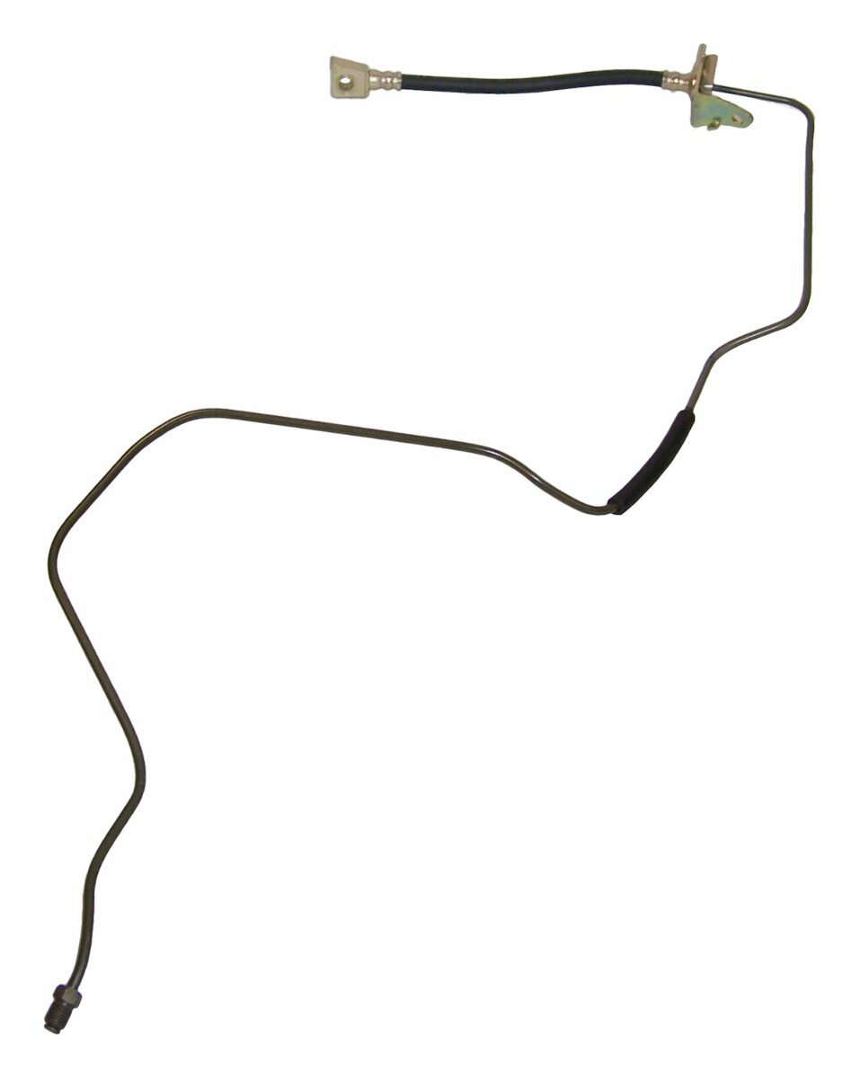 Jeep Metal Black Brake Hose - 52128430AC