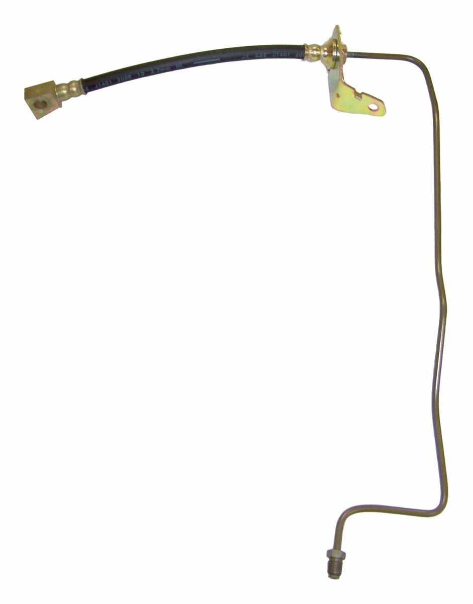 Jeep Metal Black Brake Hose - 52128431AC