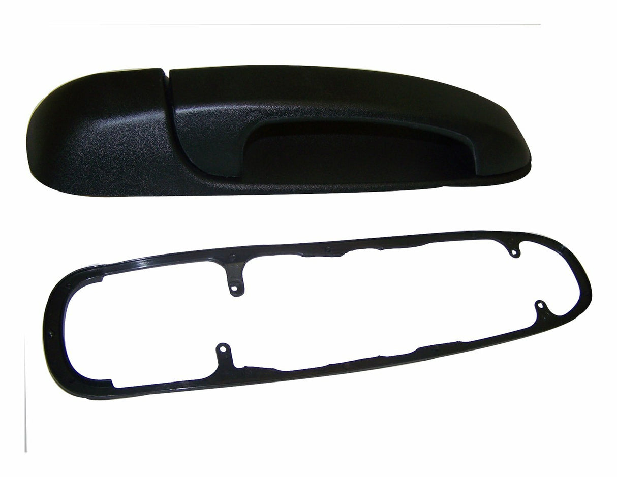 t Crown Automotive - Metal Black Door Handle - 55135636AD Crown Automotive
