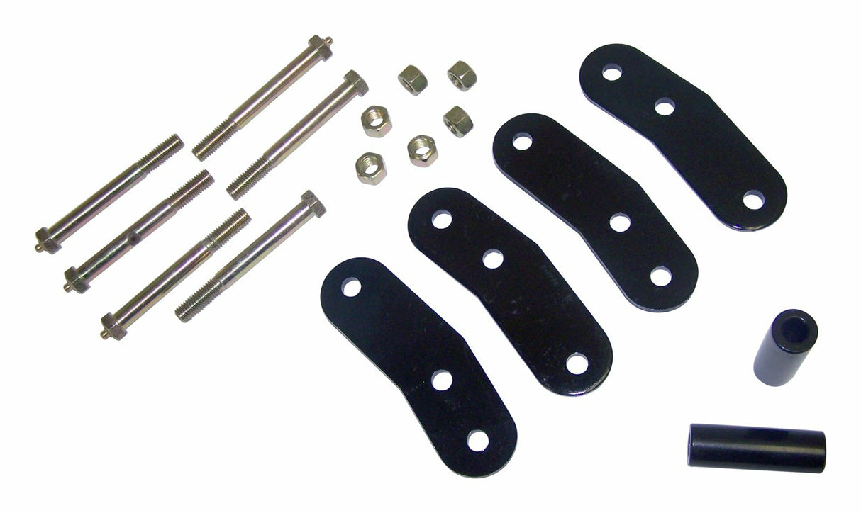 Jeep Metal Black HD Shackle Kit - SE04