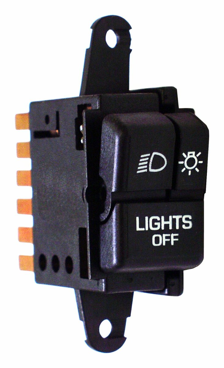 Jeep Metal Black headlight assembly Switch - 56003119