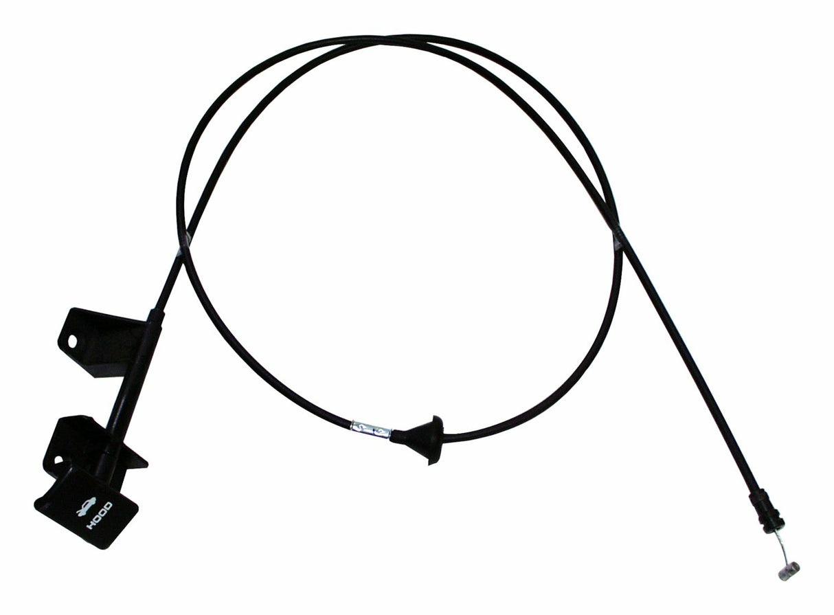 Jeep Metal Black Hood Release Cable - 55026030