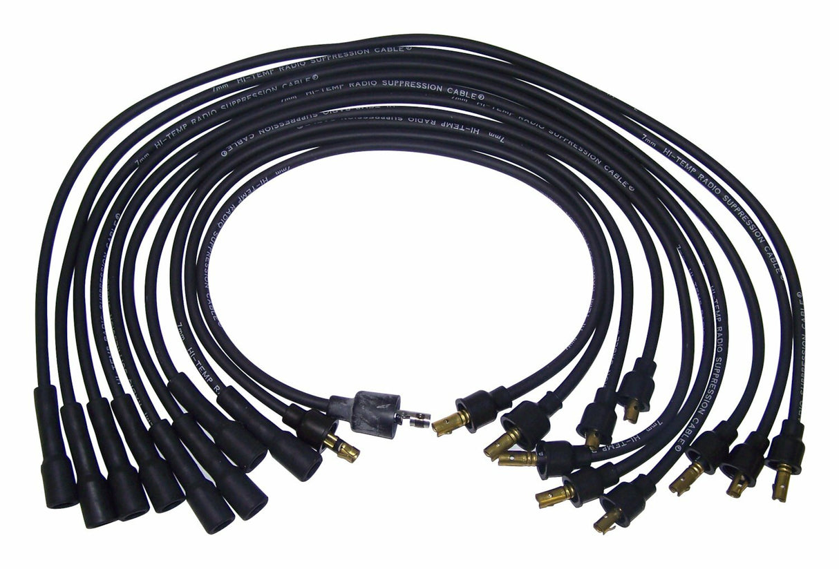 Jeep Metal Black Ignition Wire Set - 4419358