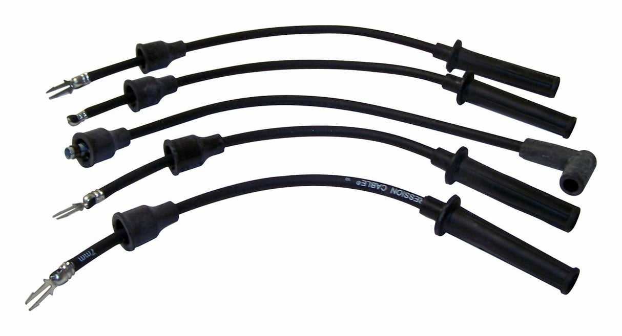 Jeep Metal Black Ignition Wire Set - 4637155