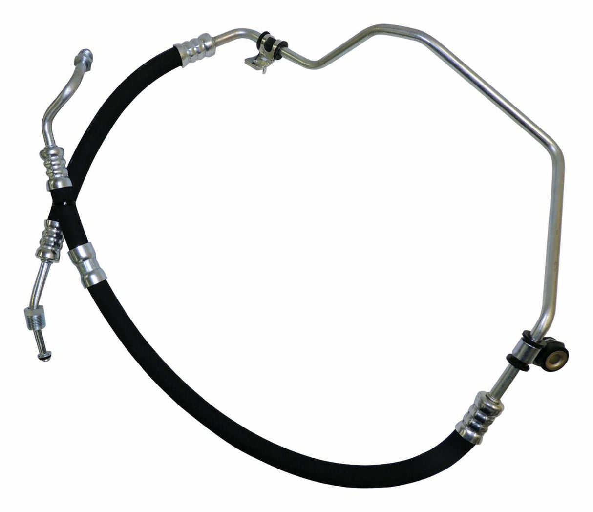 Jeep Metal Black Power Steering Pressure Hose - 4782518AG
