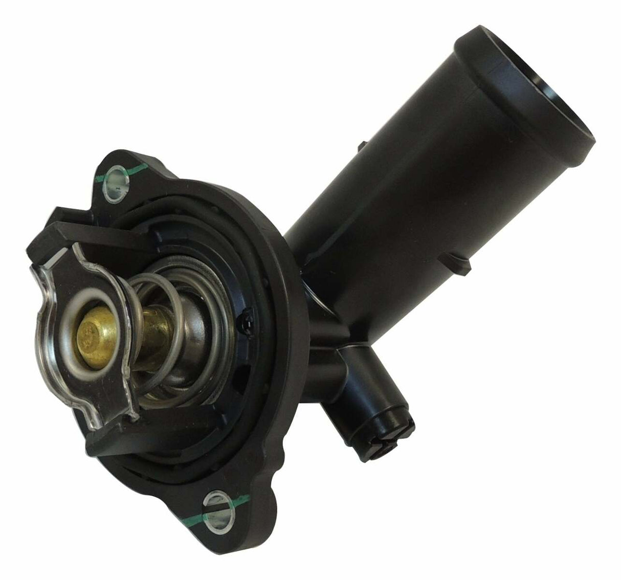 Jeep Metal Black Thermostat Housing - 5184651AF steel