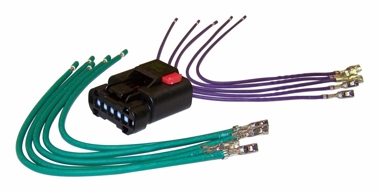 t Crown Automotive - Metal Multi Blower Motor Resistor Repair Harness - 5017124AC Crown Automotive