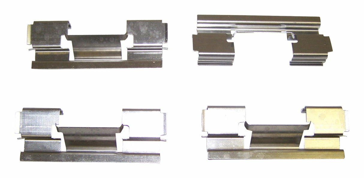 t Crown Automotive - Metal Unpainted Brake Pad Spring Kit - 5143700AA Crown Automotive