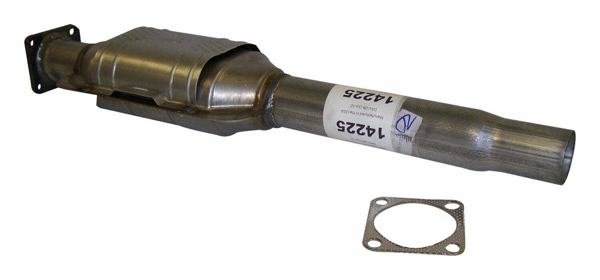 t Crown Automotive - Metal Unpainted Catalytic Converter - 53001627 Crown Automotive