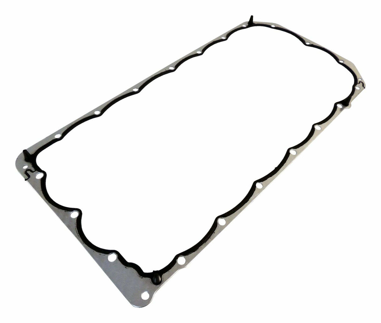 t Crown Automotive - Metal Unpainted Engine Oil Pan Gasket - 5066901AA Crown Automotive