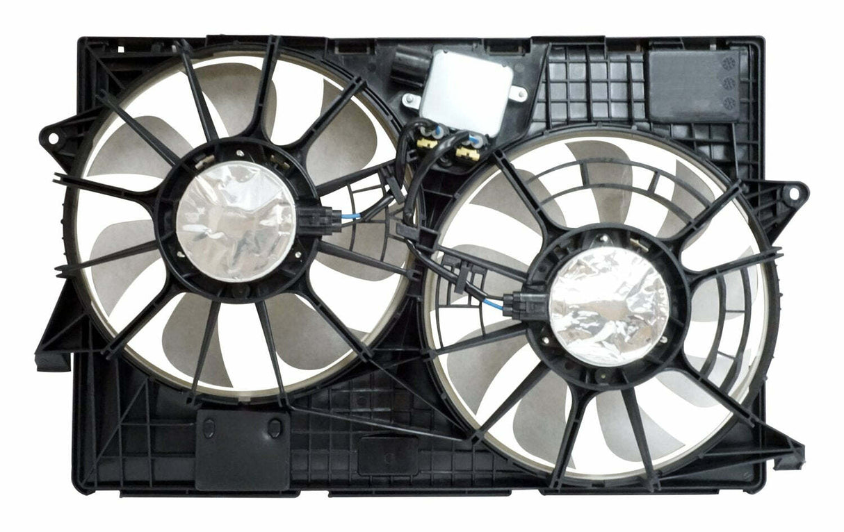 Jeep Plastic Black Cooling Fan Module - 52014621AE steel