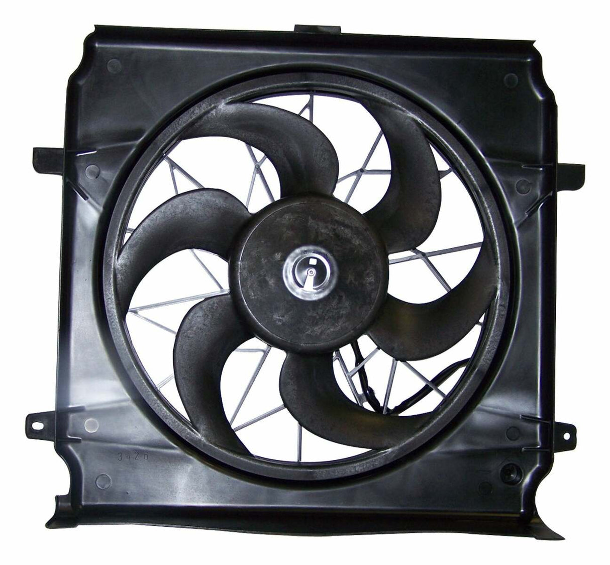 t Crown Automotive - Plastic Black Cooling Fan Module - 55037692AB Crown Automotive