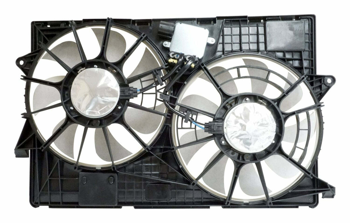 Jeep Plastic Black Cooling Fan Module - 68164091AF steel