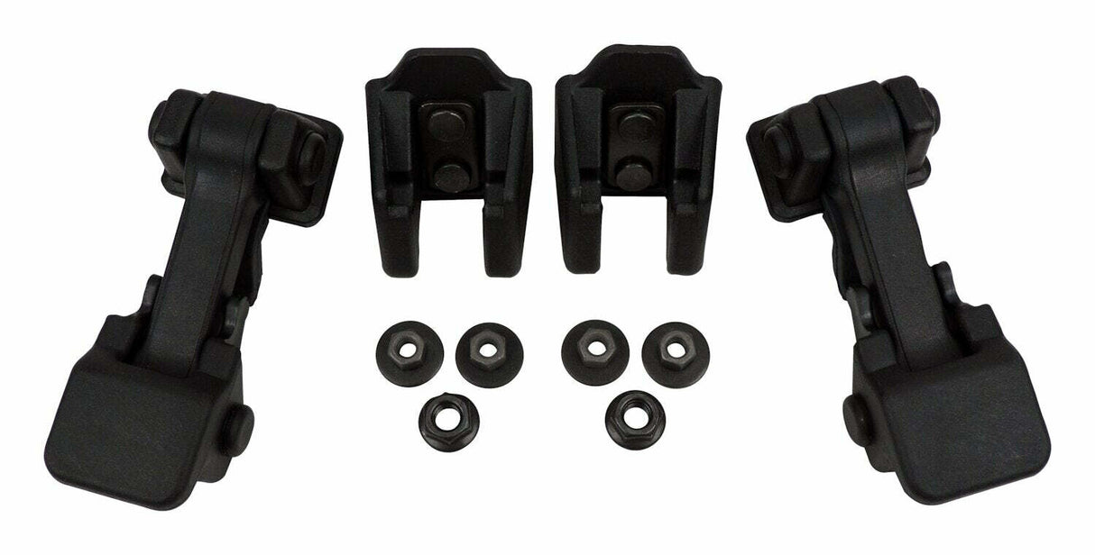 Jeep Plastic Black Hood Catch Kit - 55395653K2