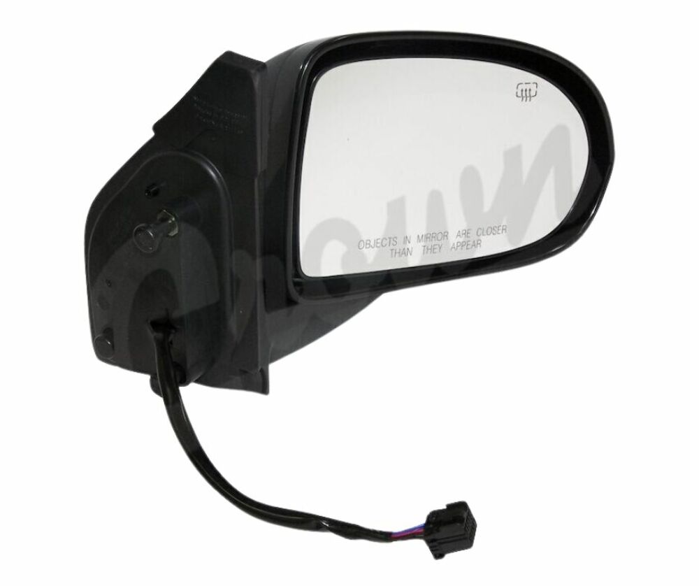 Jeep Plastic Black side mirror assembly - 5115046AD