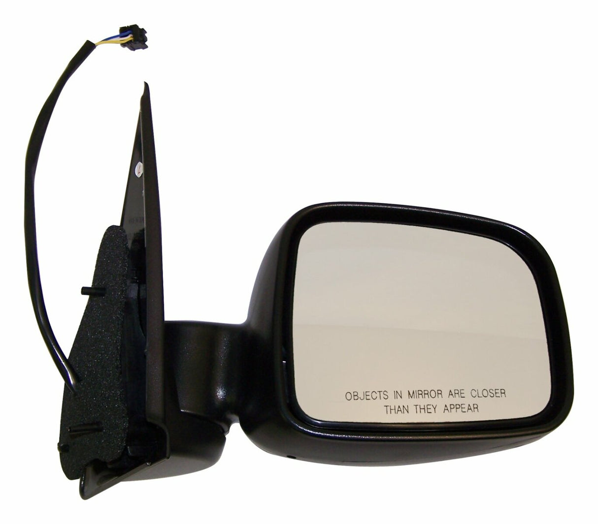 t Crown Automotive - Plastic Black Sideview Mirror - 55155840AI Crown Automotive