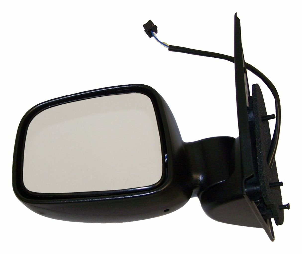 Jeep Plastic Black Sideview side mirror assembly - 55155841AI