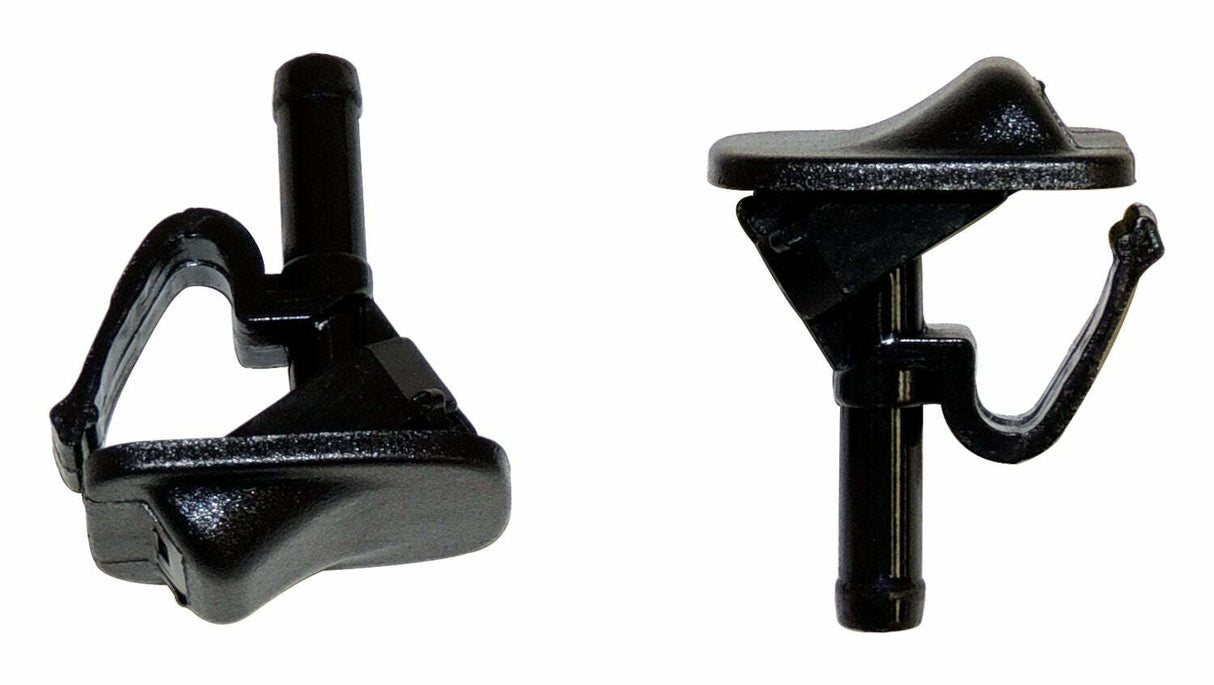 t Crown Automotive - Plastic Black Windshield Washer Nozzle Set - 55156728K Crown Automotive