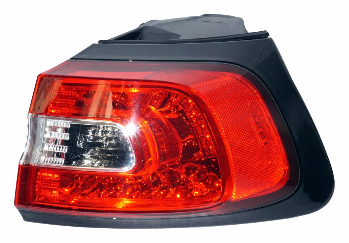 Jeep Plastic Red tail light assembly - 68102906AF black