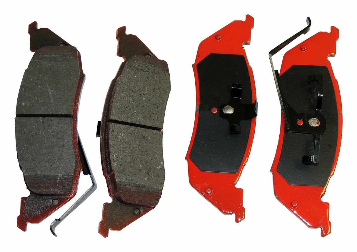 Jeep Semi-Metallic Black Brake Pad Set - 4797400TI
