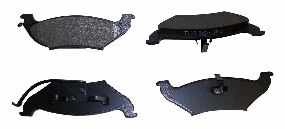 Jeep Semi-Metallic Black Brake Pad Set - 4882579