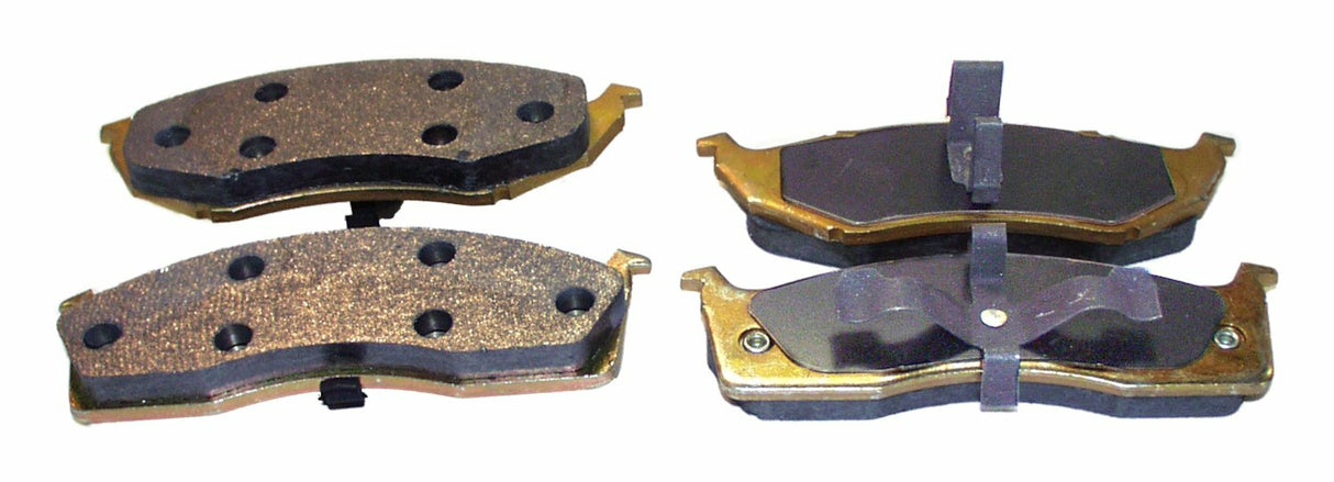 Jeep Semi-Metallic Gray Brake Pad Set - 4882107