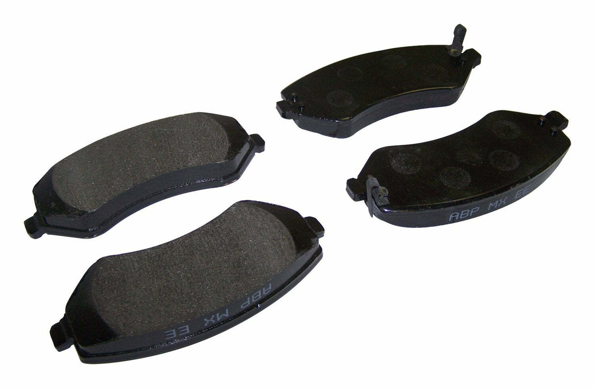 Semi-Metallic Gray Brake Pad Set - 83504544 steel black